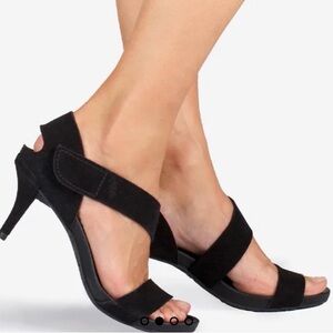 Pedro Garcia Black Suede Heels